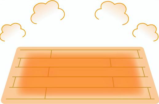 床暖房について